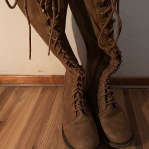 Brown boots